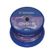 DVD+R 4.7Gb 120min 16x cake 50 Verbatim cena par 1DVD