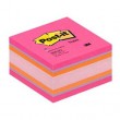 Līmlapiņu kubs 3M Post-it JOYFUL krās. roza 76x76mm, 450 lap.