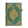 Piezīmju grāmata Turquoise Chronikles, līniju, 9.5x14cm, 120lap
