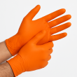 Nitrila cimdi, "Power Grip", oranžas,XXL, (50 gab), (10iep/kaste)