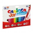 Flomāsteri 18 krāsas Carioca Joy,  kartona (slim) iepakojums