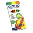 Flomasteri GIOTTO 6 krāsas,  kartona iepakojums